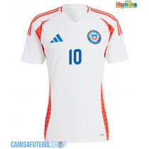 Camisa de time de futebol Chile Alexis Sanchez #10 Replicas 2º Equipamento Copa America 2024 Manga Curta